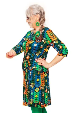 Hot Doris klänning Växtkraft grön Klänningar