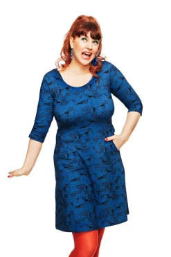 Hot Ester klänning Stockholm Blå Klänningar