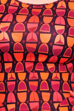 Sale Ester klänning Timglas lila Klänningar