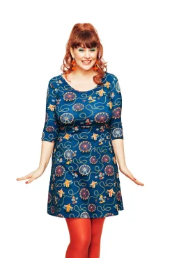 Discount Ester klänning Tivoli Petrol Klänningar