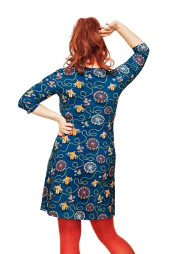 Discount Ester klänning Tivoli Petrol Klänningar