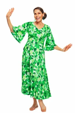 Sale Greta klänning Fred Grön Klänningar