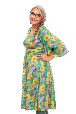 Discount Gullan klänning Illusion Färgglad Klänningar