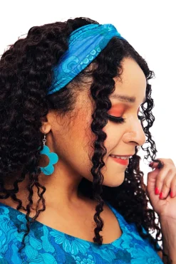 Outlet Hedda hårband Illusion Blå Hårband