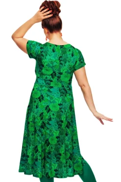 Clearance Hedvig klänning Illusion Grön Klänningar