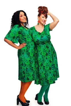 Clearance Hedvig klänning Illusion Grön Klänningar