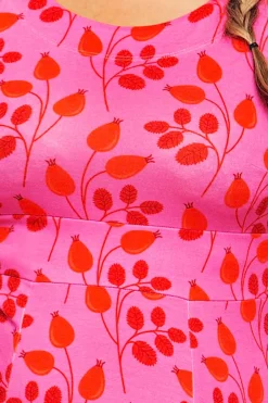 Clearance Hedvig klänning Nypon Rosa Klänningar