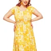 Clearance Hilda klänning Växtkraft Gul Klänningar