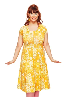 Clearance Hilda klänning Växtkraft Gul Klänningar
