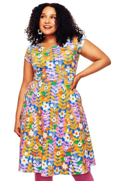 Sale Hilda klänning Växtkraft Rosa Klänningar