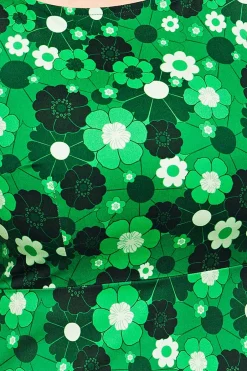 Sale Irma klänning Perspektiv Grön Klänningar