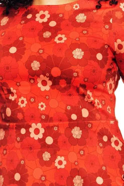 Best Irma klänning Perspektiv Röd Klänningar