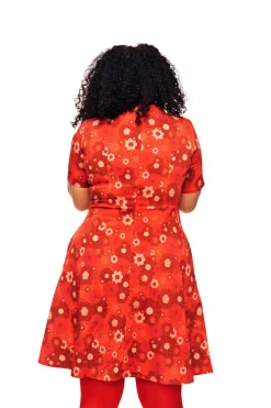 Best Irma klänning Perspektiv Röd Klänningar