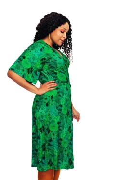 Hot Josefine klänning Illusion Grön Klänningar