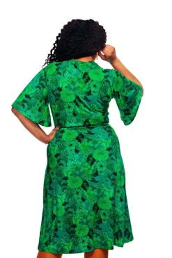 Hot Josefine klänning Illusion Grön Klänningar