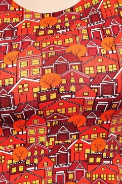 Clearance Kajsa klänning Vår gata orange Klänningar