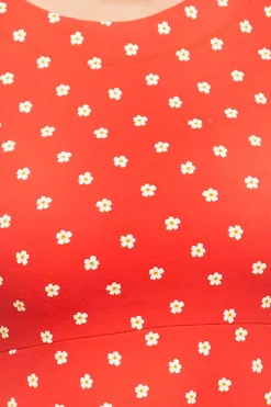 Discount Kamilla klänning Tusensköna korall Klänningar