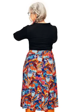 Clearance Lisa kjol Babylon Blå Kjolar