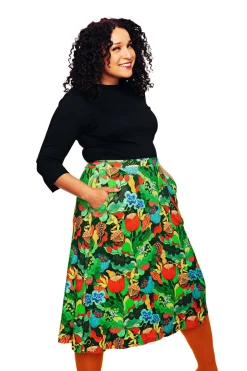 Clearance Lisa kjol Babylon Grön Kjolar