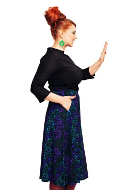 Discount Lisa kjol Galax lila Kjolar