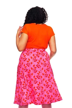 Hot Lisa kjol Nypon Rosa Kjolar