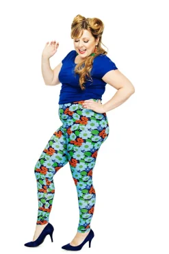 Fashion Lo leggings Humlesurr Blå Byxor