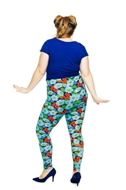 Fashion Lo leggings Humlesurr Blå Byxor