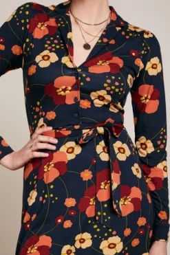 Outlet Lola klänning Melody evening blue Klänningar