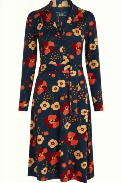 Outlet Lola klänning Melody evening blue Klänningar