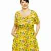 Discount Magda klänning Humlesurr Gul Klänningar