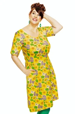 Discount Magda klänning Humlesurr Gul Klänningar