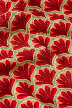 Hot Maisie blus True red Toppar