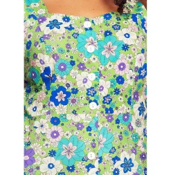 Discount Maja klänning Kreativ Grön Klänningar