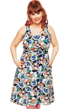 Online Maja klänning Penséer Klänningar