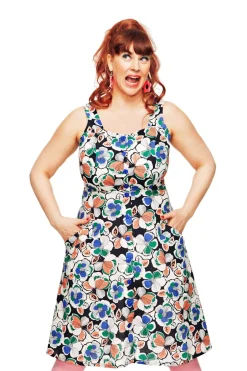 Online Maja klänning Penséer Klänningar