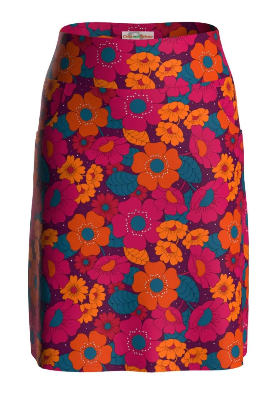 Online Majken kjol Humlesurr Magenta Kjolar