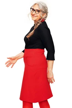 Outlet Majken kjol Röd Kjolar