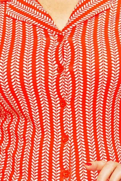 Fashion Margit blus Ranka Toppar