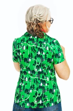 Clearance Margit blus Sommarhus Toppar