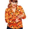 Hot Matilda blus 1970 orange Toppar