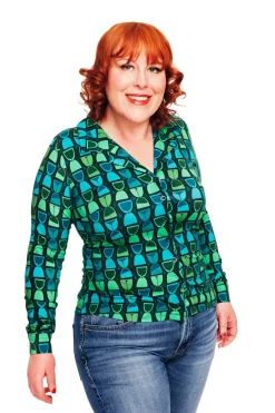 Discount Matilda blus Timglas grön Toppar