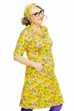 Online Monica klänning Humlesurr Gul Klänningar