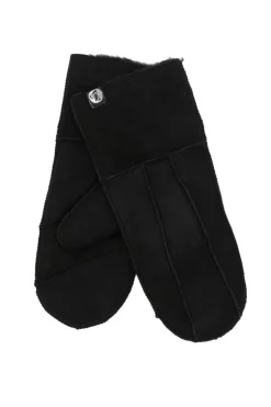Best No Waste handskar Sheepskin Black mocka Mössor & Handskar