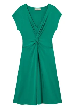 Online Pretty knotted klänning Ultramarine green Klänningar