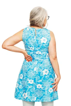 Clearance Rut klänning Chic Turkos Klänningar