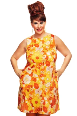 Fashion Rut klänning Dag Orange Klänningar