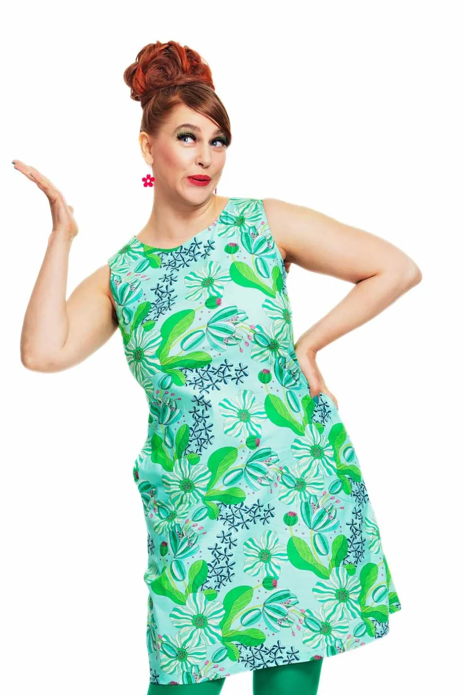 New Rut klänning Karamell Mint Klänningar