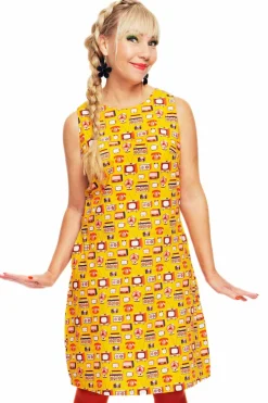 Sale Rut klänning TV Gul Klänningar