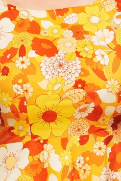 Fashion Saga klänning Dag Orange Klänningar