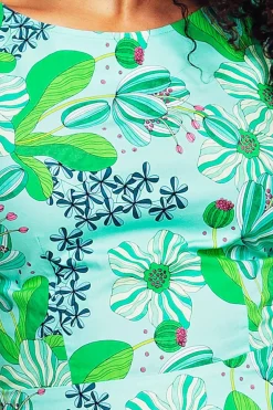 Discount Saga klänning Karamell Mint Klänningar